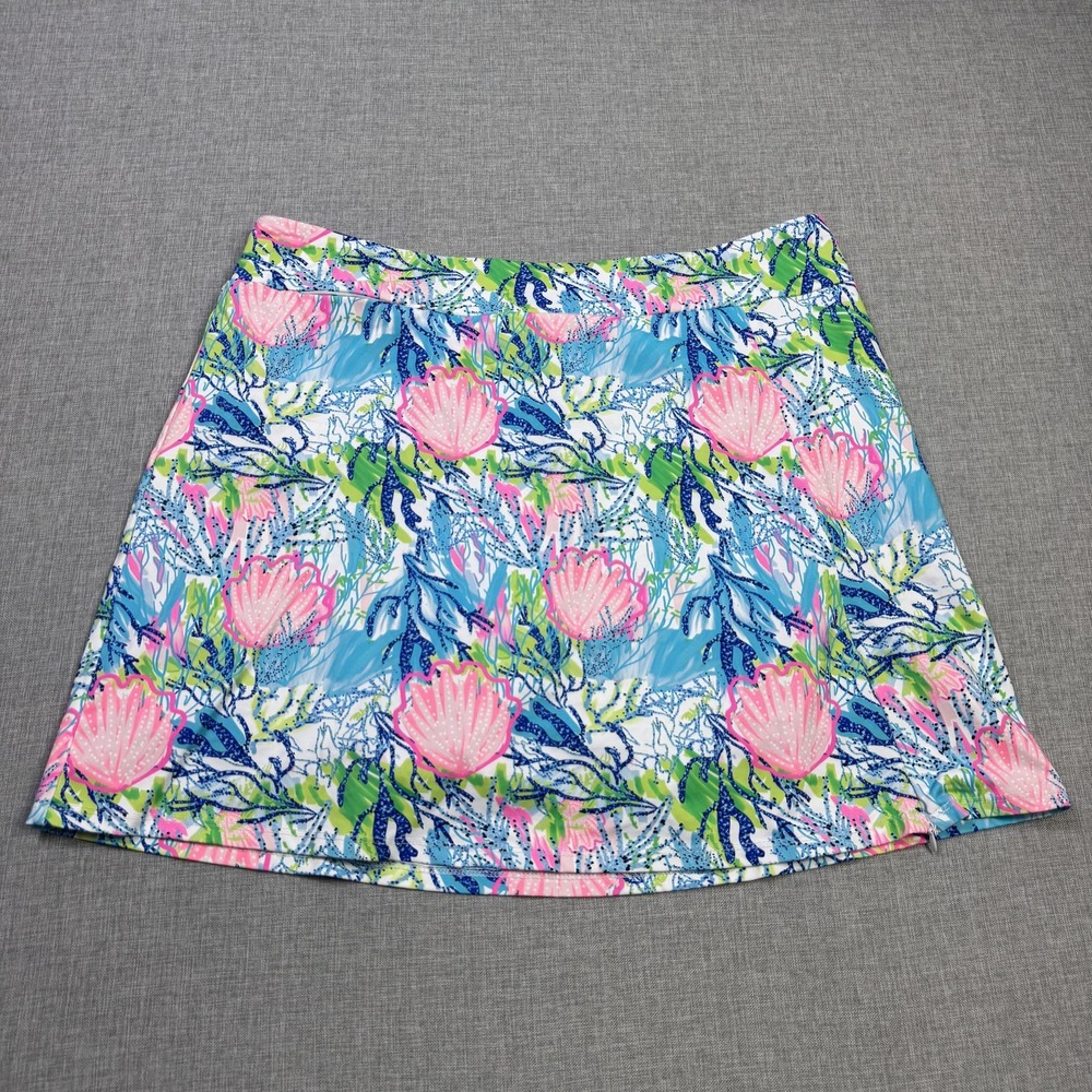 Anthony's Resort Wear Skort Skirt Womens XL Multicolor Lined Built-In Brief